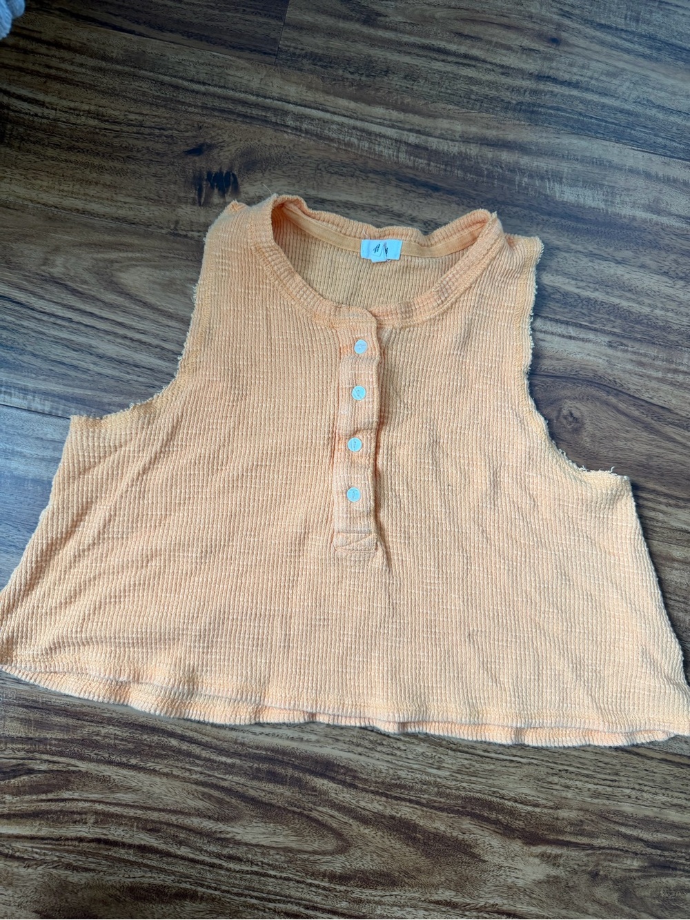 Aerie Orange Crop Tank